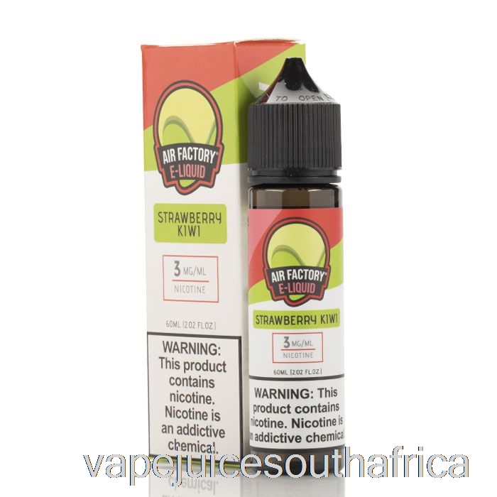 Vape Juice South Africa Strawberry Kiwi - Air Factory - 60Ml 0Mg